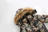 KAKILG Veste de camouflage imperméable pour enfants pour le snowboard de ski