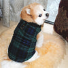 WINTER Plaid Dog Coat