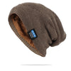 Warme Strickmütze