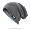 Warme Strickmütze