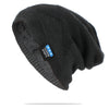 Warme Strickmütze
