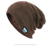 Warme Strickmütze