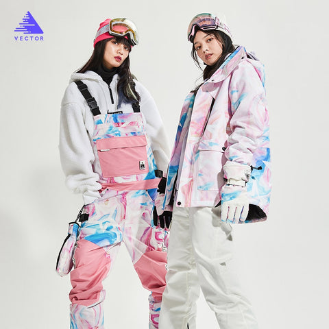 VECTOR Winter Thermal Snowboard Suit - Mujer