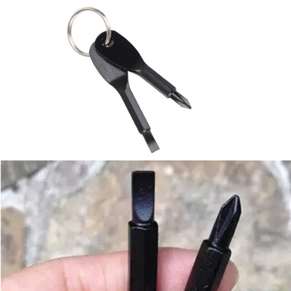 Tragbarer Schlüsselring-Schraubendreher EDC GEAR