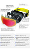 COPOZZ Ski Goggles with Cloudy Night Lens