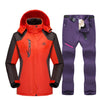 Warm Winter Ski Snowboard Jacket and Pants - Women's