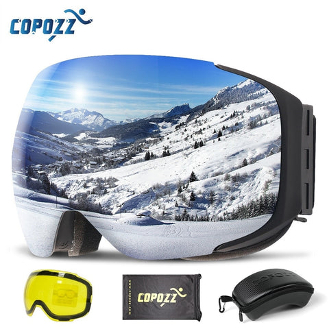 COPOZZ Spherical Snowboard Goggles