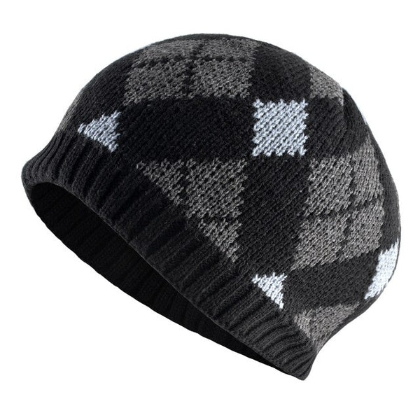 Chapeau d'hiver en tricot KISSBAOBEI