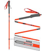 PIONEER Collapsible Ski Pole For Snowboarders