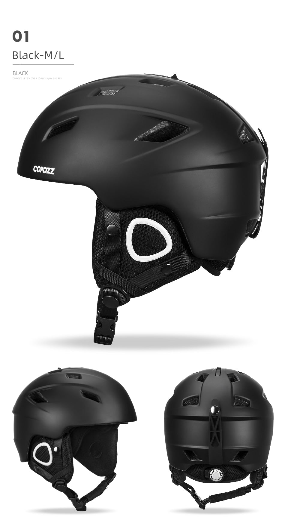 BUY GO EXPLORE Ultralight Ski Helmet ABS+EPS CE Rated ON SALE NOW!