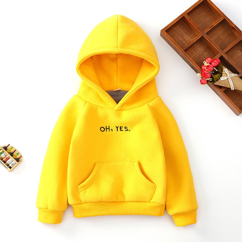 Kids plain best sale hoodies