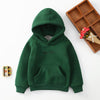 OH YES Sudaderas con capucha lisas para niños