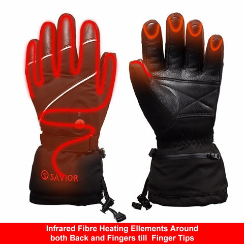 WARMSPACE 5600MAH Smart Heated Ski Gloves