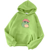 FEITONG Printed Pullover Hoodie - Women's