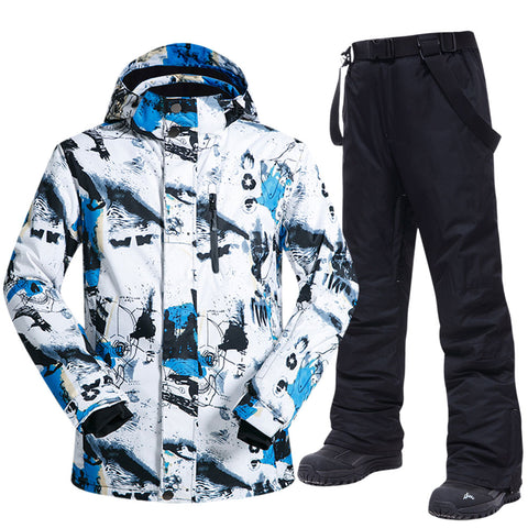 Thick Winter Ski Snowboard Suit