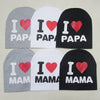 Ich liebe Mama-Papa-Mütze