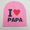 Ich liebe Mama-Papa-Mütze