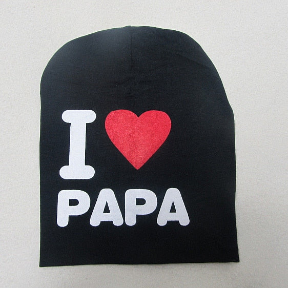 Ich liebe Mama-Papa-Mütze