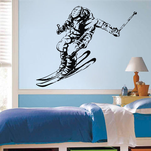 Winter Sports Ski Wall Mural