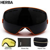 HERBA UV400 Зеркальные очки для сноуборда