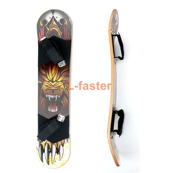 Mountain Snowboard With Foot Holder