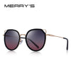 MERRY 'S Retro Mirror 52mm 선글라스-여성용