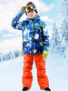 GOEXPLORE Traje de esquí cálido a prueba de viento para niños - Niños