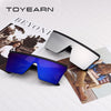 TOYEARN Square Sonnenbrille Damen