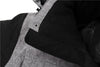 WINTER IMPRESSION Mens Brushed Grey & Black Snowboarder Jacket / Pants