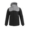 WINTER IMPRESSION Mens Brushed Grey & Black Snowboarder Jacket / Pants