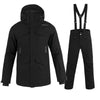 WINTER IMPRESSION Mens Brushed Grey & Black Snowboarder Jacket / Pants