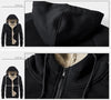 WOOL LINED Thick Winter Hoodie